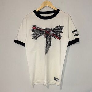 Vintage Y2K CM Punk Ringer Shirt / WWE / Medium / Best Since Day One